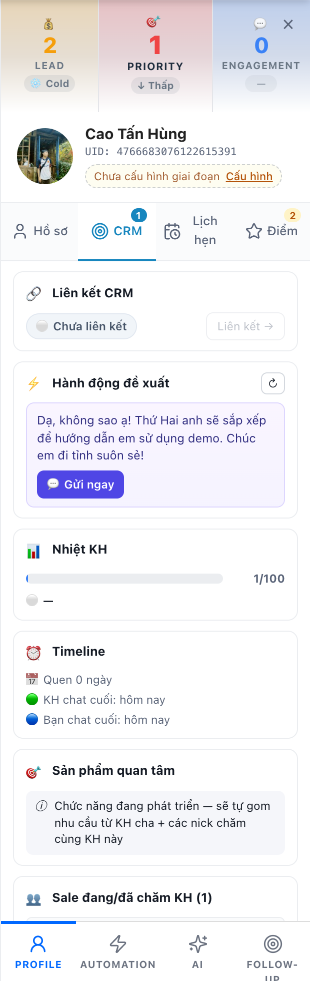 Panel CRM